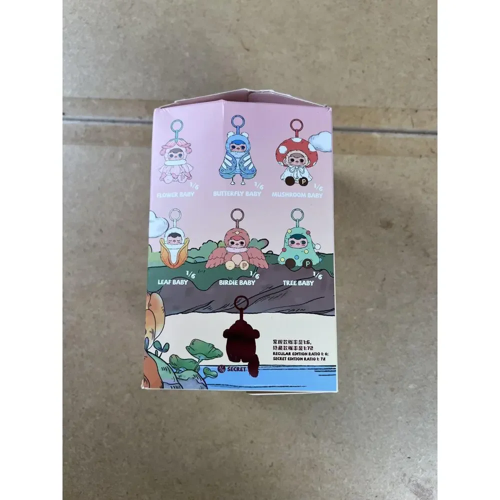 POP MART PUCKY Forest Party Vinyl Plush Pendant Blind Box Pink Made In China